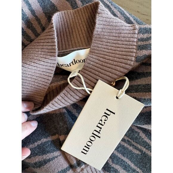 NWT Heartloom Brown Black Lari Animal Print Sweater Dress - Picture 7 of 7